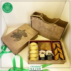 Şirniyyat hədiyyə qutusu Şirniyyat hədiyyə qutusu