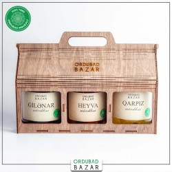 Mürəbbə hədiyyə qutusu (500ml) Mürəbbə hədiyyə qutusu (500ml)